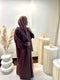 Brown Glam Blazer Abaya