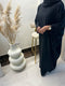 Starry Nights Closed Black Abaya