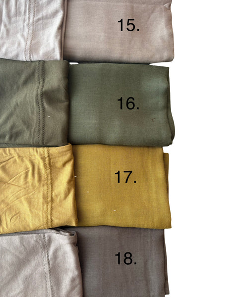 Modal hijab + underscarf set
