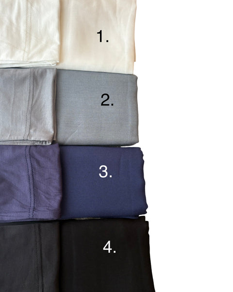 Modal hijab + underscarf set