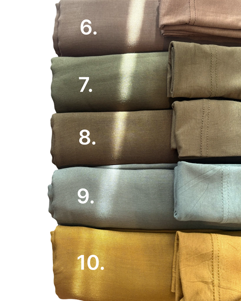 Modal hijab + underscarf set