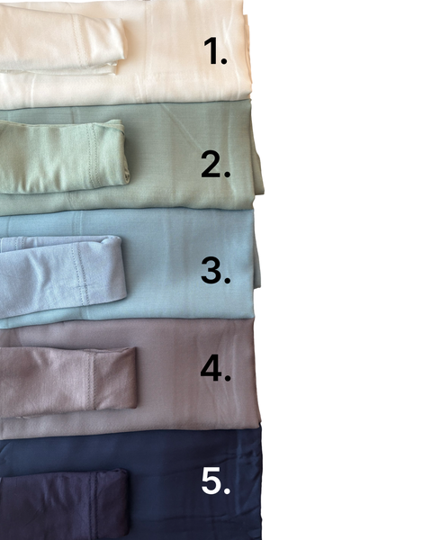 Satin Modal Hijab + Underscarf