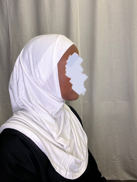2-Piece Al Amira Hijab - White