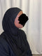 2-Piece Al Amira Hijab - Black